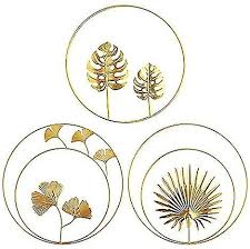 Gold Wall Art 3pcs Nordic Style Wall