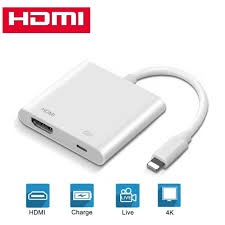 Leehur 4k 1080p Hdmi Cable Adapter Hd Tv Projector Converter For Apple Lightning Port Sale Price Reviews Gearbest