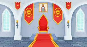 castle interior vector art icons and