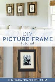 Stairway photo gallery 3 steps. Diy Picture Frame A Simple Homemade Photo Frame Tutorial