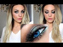 makeup tutorial using mac s blue brown