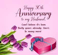 30th wedding anniversary wishes and