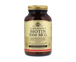 Biotin 5,000 mcg side effects. Solgar Biotin 5000mcg