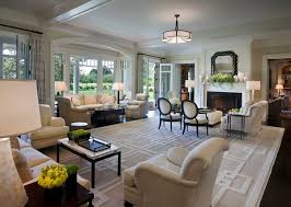 arrange furniture in a large living room