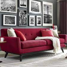 Red Couch Living Room Red Sofa Living
