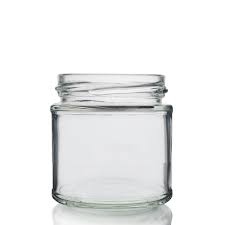 125ml glass food jar with lid glass