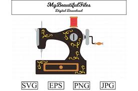 Sewing Machine Clipart Illustration Graphic By Mybeautifulfiles Creative Fabrica