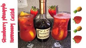 strawberry pineapple hennessy tail