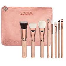 zoeva leather complete makeup brush set