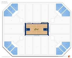 Haas Pavilion California Seating Guide Rateyourseats Com