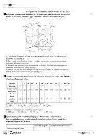 Geografia Sprawdzian Klasa 7 Dział 2 - Geografia klasa 7 interactive worksheet