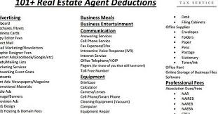 Cheat Sheet Of 100 Legal Tax Deductions For Real Estate Agents
