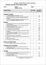 Free 12 Audit Checklist Samples Templates In Excel Word
