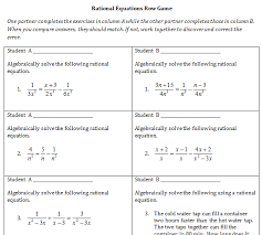 rational expressions equations