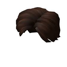 brown long parted hair roblox id
