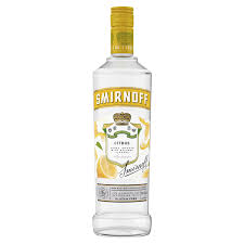 smirnoff citrus vodka infused with