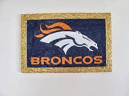 Denver Broncos Logo 3d Wall Art