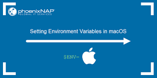 set environment variables in macos