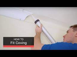how to fit coving with wickes you