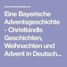 Bayerische weihnachtsgeschichten lustige