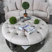 4.7 out of 5 stars. Round Upholstered Coffee Tables You Ll Love In 2021 Wayfair