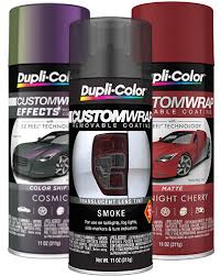 Custom Wrap Automotive Removable Paint Duplicolor