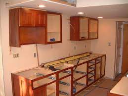 Typically the installation of kitchen cabinets should be handled by a professional finish carpenter. Installing Kitchen Cabinets Can Be Easy The Kitchen Blog