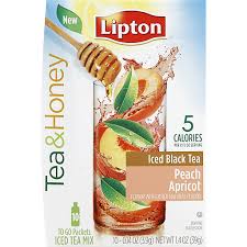 lipton tea honey iced tea mix iced