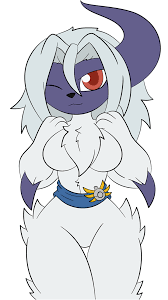 Commission - Absol girl by Furry-Bites -- Fur Affinity [dot] net