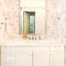 Pink Flamingos Bathroom Wallpaper