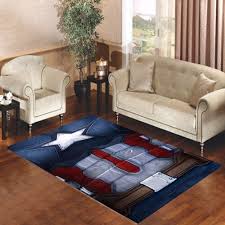 captain america living room carpet rugs