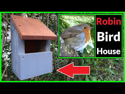A Robin Nesting Box Bird Box