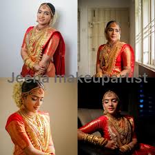 christian wedding makeup kerala style