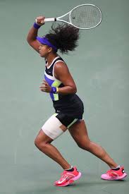 Naomi osaka won her fourth title in her past eight appearances at a slam when she beat jennifer brady in straight sets to win australian open. Naomi Osaka S 2020 Us Open Nike Sneakers Send A Message Popsugar Fitness