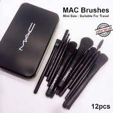 local seller mac make up brush 12pcs