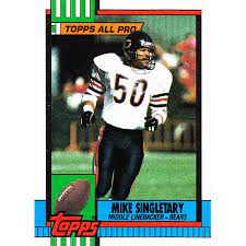 Shop our collection of unique football trading cards and find your favorite player, team and autograph! Mike Singletary 368 Bears 1990 Topps Football Trading Card On Ebid United States 167588970