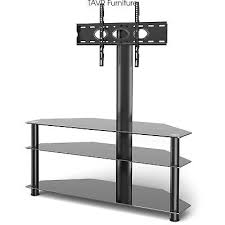 Swivel Corner Tv Stand With Mount For