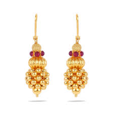 latest designs of gold earrings