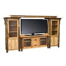 Rustic Entertainment Center Wall Unit