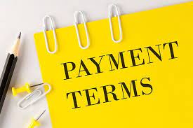 invoice payment terms how to use