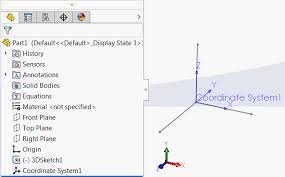 coordinate system using solidworks api