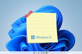how to use sticky notes in windows 11