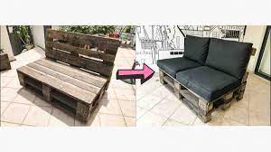 easy diy pallet couch tutorial