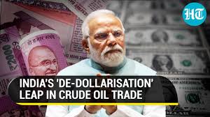 india junks dollar in crude oil trade