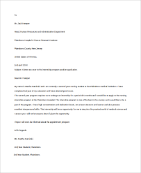 Cover Letter Examples For Nursing Students