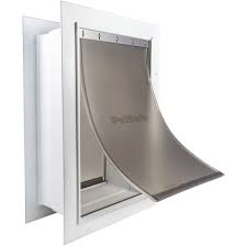 Large Aluminum Wall Entry Pet Door By