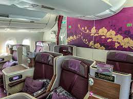 thai airways a350 900 business cl