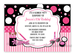 birthday party invitation template word