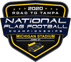 Flag football rules and basics. Nff Tournament At The Big House In 2020 National Flag Football Nfl Flag Youth Flag Football