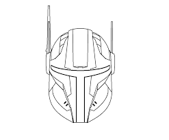 Known as beskar'gam in the mandalorian language of mando'a—a name which meant iron skin when translated into basic—mandalorian armor was central to the mandalorian way of life. Helmet Base Mandalorian Helmet Drawing